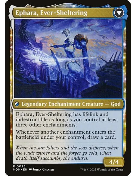 Invasion of Theros // Ephara, Ever-Sheltering - Foil
