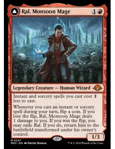 Ral, Monsoon Mage // Ral, Leyline Prodigy - Foil
