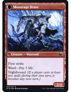 Brutal Cathar // Moonrage Brute - Foil 2