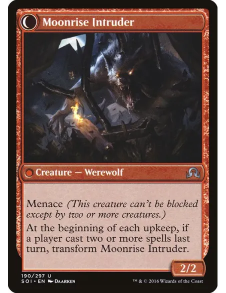 Village Messenger // Moonrise Intruder - Foil