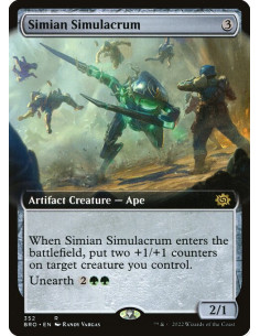 Simian Simulacrum - Foil