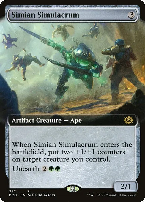 Simian Simulacrum - Foil