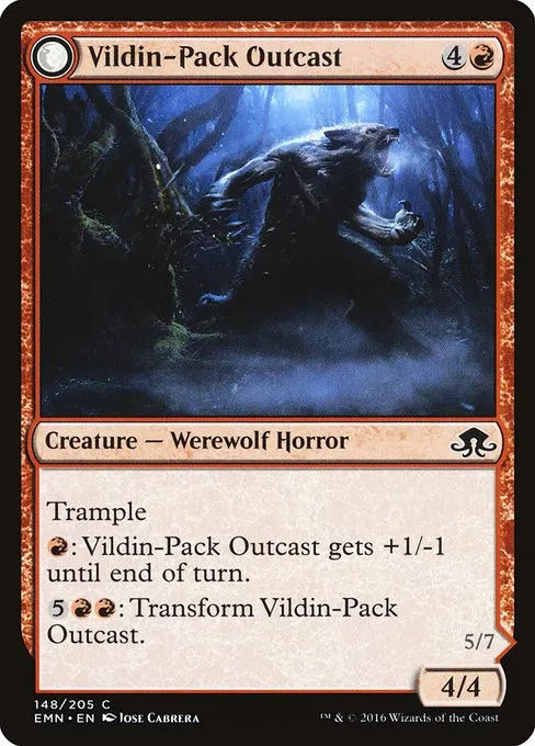 Vildin-Pack Outcast // Dronepack Kindred - Foil