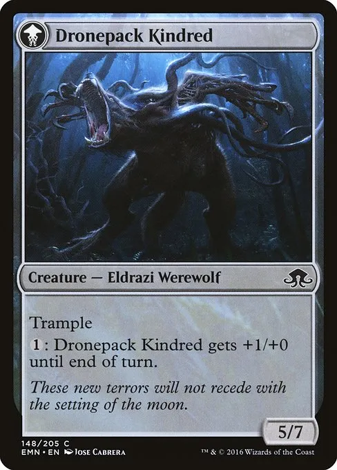 Vildin-Pack Outcast // Dronepack Kindred - Foil