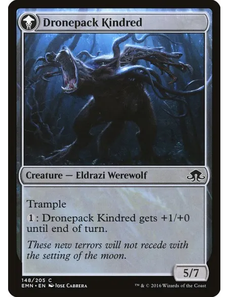 Vildin-Pack Outcast // Dronepack Kindred - Foil