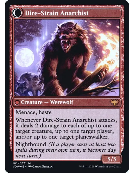 Volatile Arsonist // Dire-Strain Anarchist - Foil