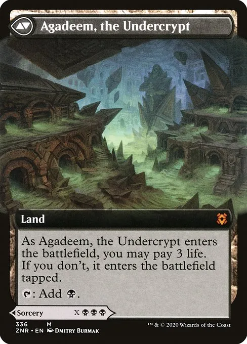 Agadeem's Awakening // Agadeem, the Undercrypt - Foil