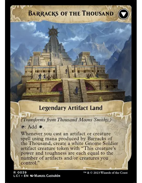 Thousand Moons Smithy // Barracks of the Thousand - Foil