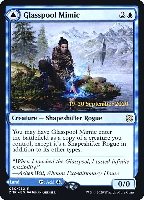 Glasspool Mimic // Glasspool Shore - Foil