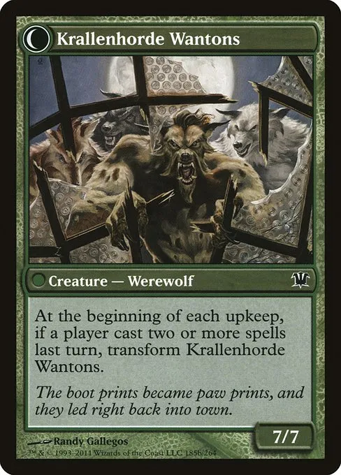 Grizzled Outcasts // Krallenhorde Wantons - Foil