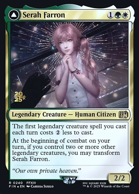 Serah Farron // Crystallized Serah - Foil