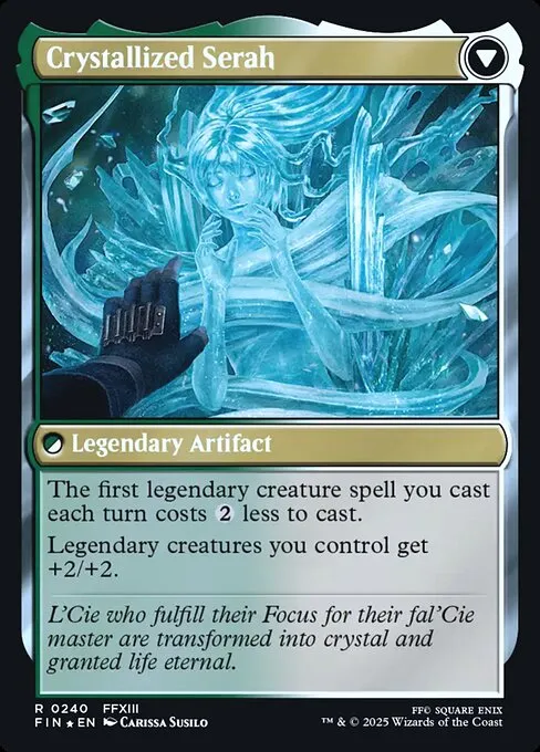 Serah Farron // Crystallized Serah - Foil