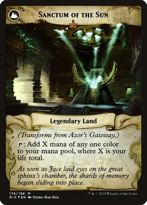 Azor's Gateway // Sanctum of the Sun - Foil