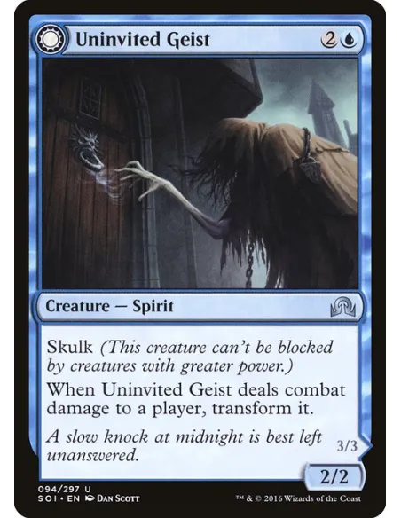 Uninvited Geist // Unimpeded Trespasser