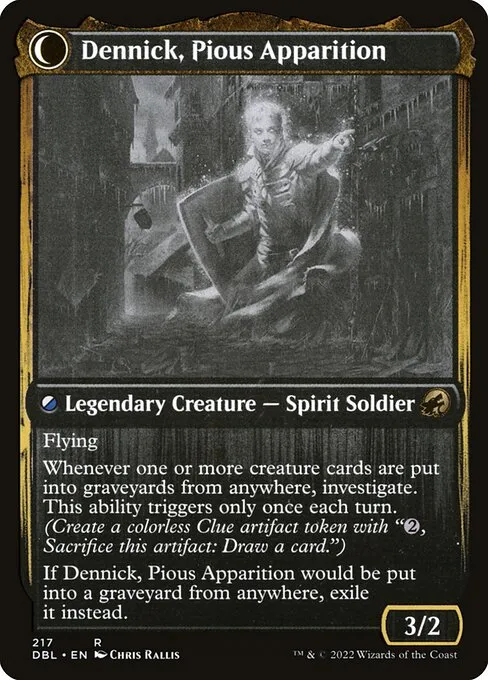 Dennick, Pious Apprentice // Dennick, Pious Apparition