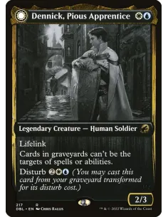 Dennick, Pious Apprentice // Dennick, Pious Apparition - Foil