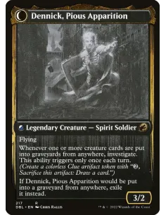 Dennick, Pious Apprentice // Dennick, Pious Apparition - Foil 2