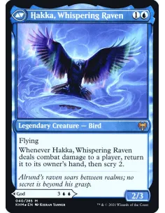 Alrund, God of the Cosmos // Hakka, Whispering Raven - Foil 2