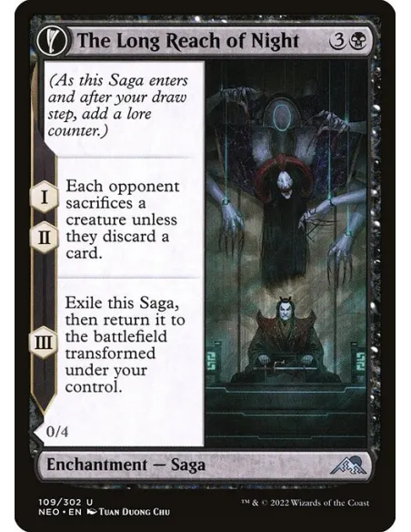 The Long Reach of Night // Animus of Night's Reach - Foil