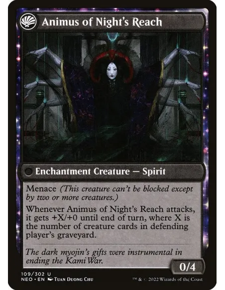 The Long Reach of Night // Animus of Night's Reach - Foil