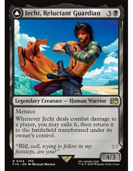 Jecht, Reluctant Guardian // Braska's Final Aeon