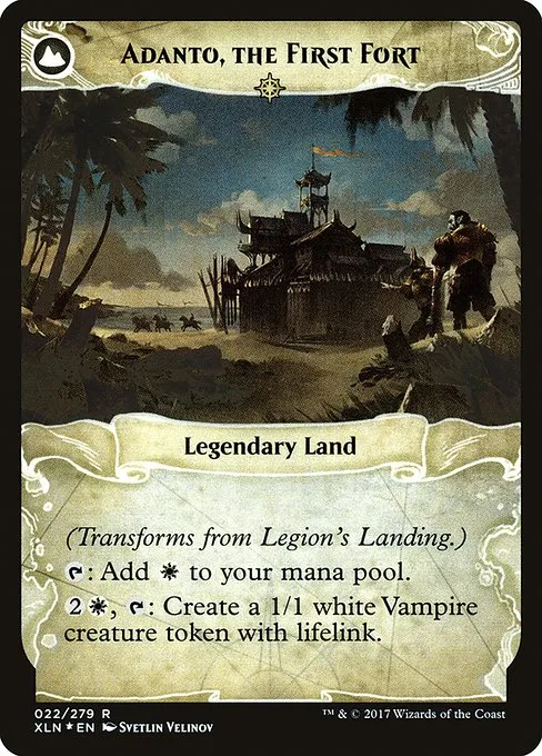 Legion's Landing // Adanto, the First Fort - Foil