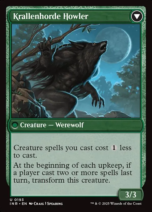 Duskwatch Recruiter // Krallenhorde Howler - Foil