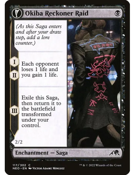 Okiba Reckoner Raid // Nezumi Road Captain - Foil