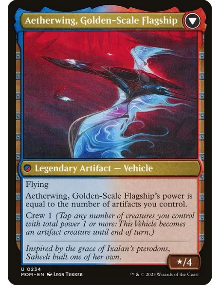 Invasion of Kaladesh // Aetherwing, Golden-Scale Flagship