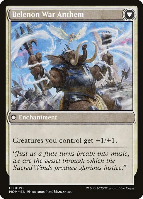 Invasion of Belenon // Belenon War Anthem - Foil