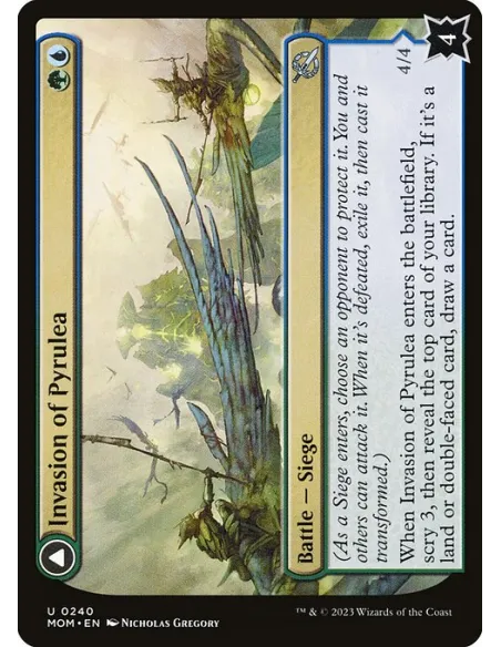 Invasion of Pyrulea // Gargantuan Slabhorn - Foil