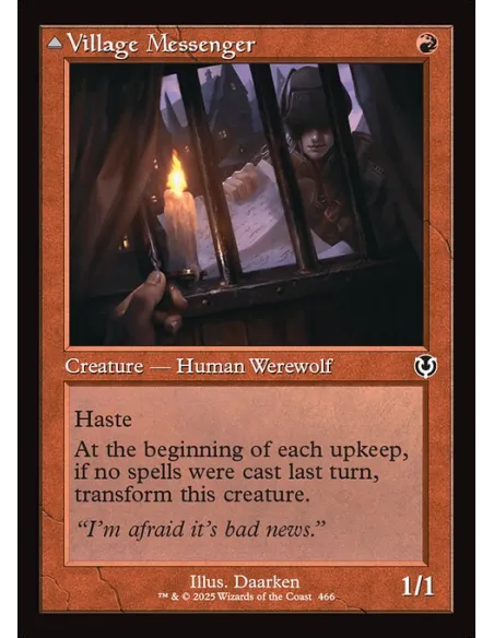 Village Messenger // Moonrise Intruder - Foil