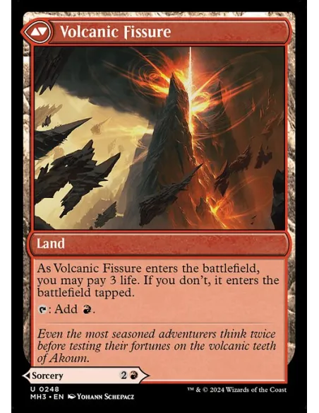 Sundering Eruption // Volcanic Fissure