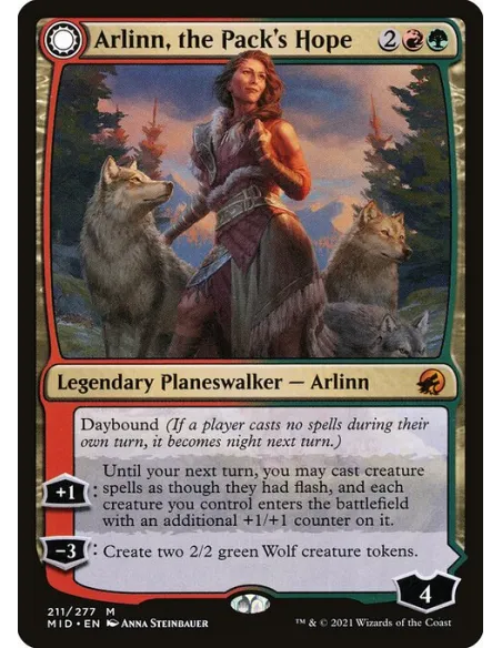 Arlinn, the Pack's Hope // Arlinn, the Moon's Fury