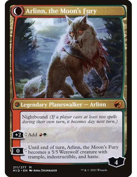 Arlinn, the Pack's Hope // Arlinn, the Moon's Fury
