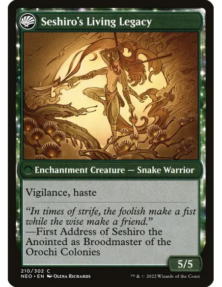 Tales of Master Seshiro // Seshiro's Living Legacy