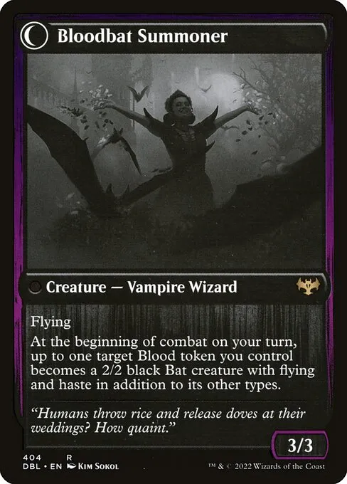 Voldaren Bloodcaster // Bloodbat Summoner - Foil
