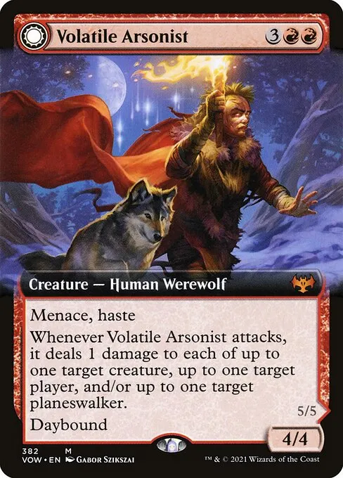 Volatile Arsonist // Dire-Strain Anarchist - Foil