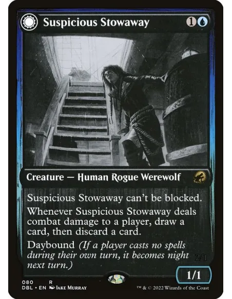 Suspicious Stowaway // Seafaring Werewolf