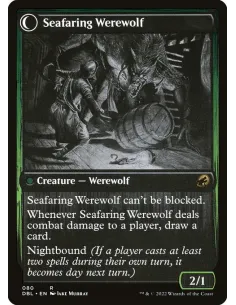 Suspicious Stowaway // Seafaring Werewolf - Foil 2