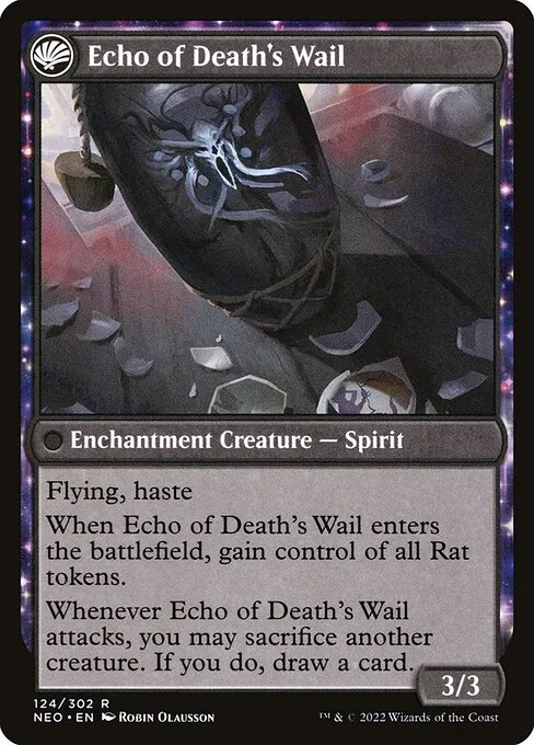 Tribute to Horobi // Echo of Death's Wail - Foil