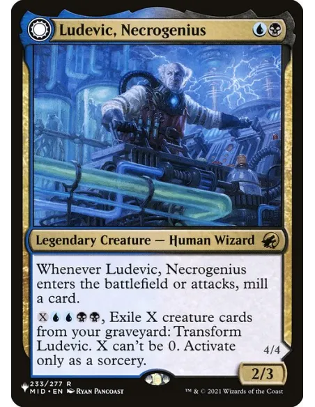 Ludevic, Necrogenius // Olag, Ludevic's Hubris