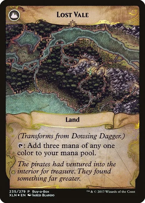 Dowsing Dagger // Lost Vale - Foil