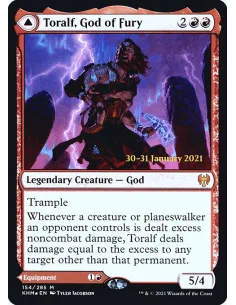 Toralf, God of Fury // Toralf's Hammer - Foil