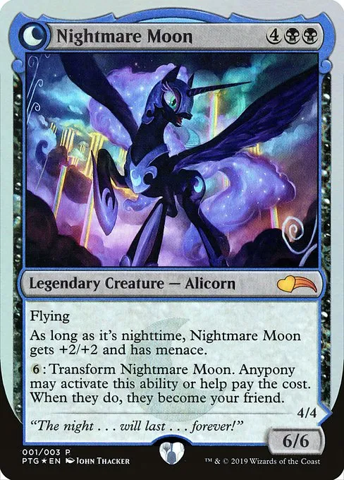 Nightmare Moon // Princess Luna - Foil