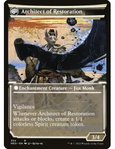 The Restoration of Eiganjo // Architect of Restoration - Foil 2