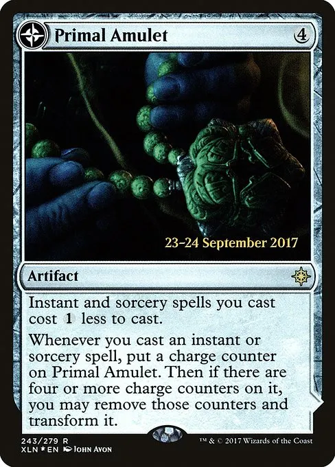 Primal Amulet // Primal Wellspring - Foil