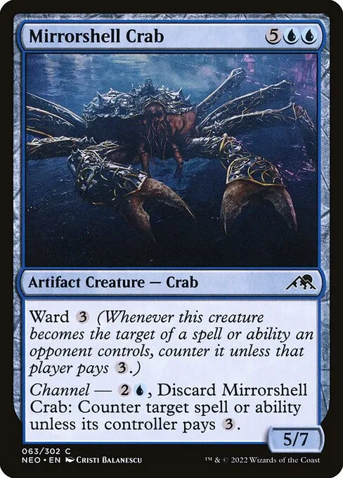 Mirrorshell Crab - Foil