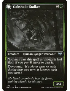 Oakshade Stalker // Moonlit Ambusher - Foil