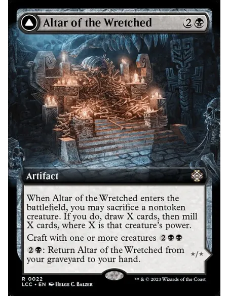 Altar of the Wretched // Wretched Bonemass - Foil